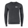 STICKAD TRÖJA RUNDHALS HERR